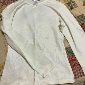 Cuddl Duds shimmering long sleeve